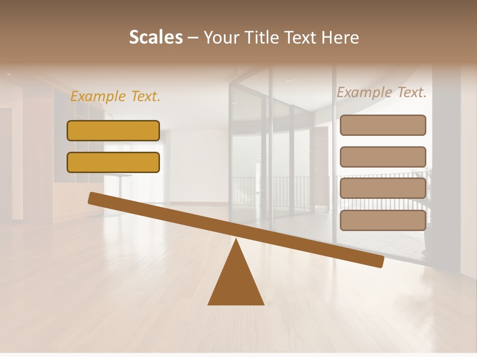 View Parquet Window PowerPoint Template