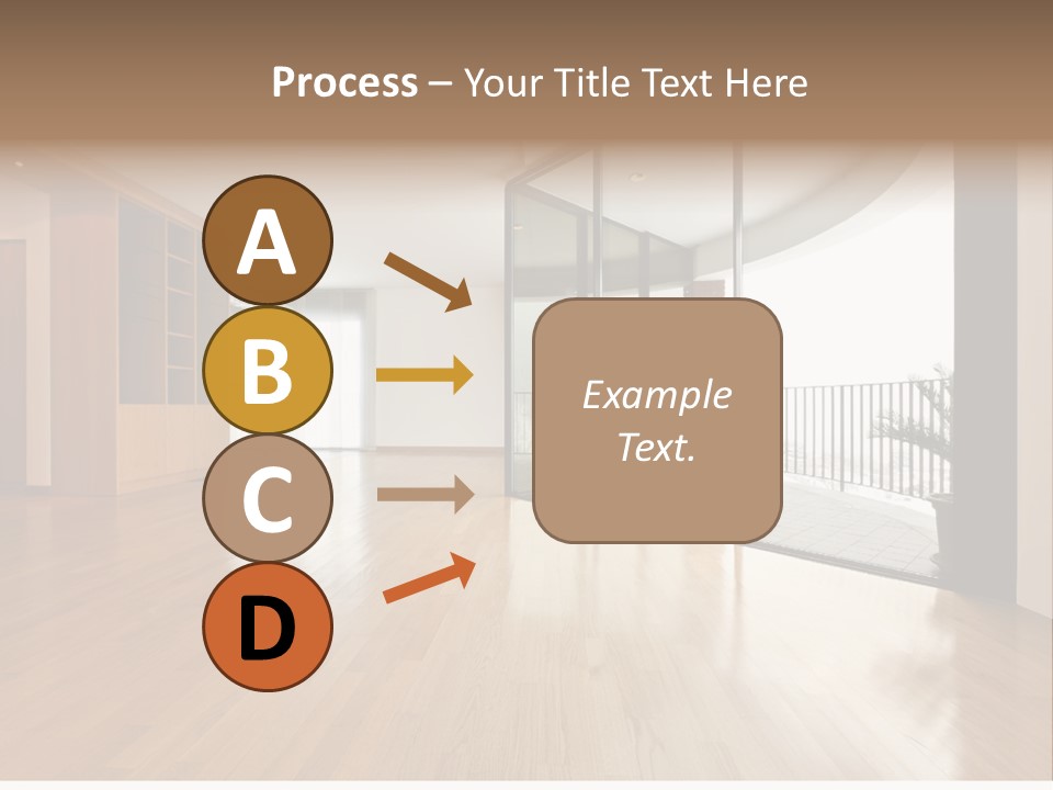 View Parquet Window PowerPoint Template