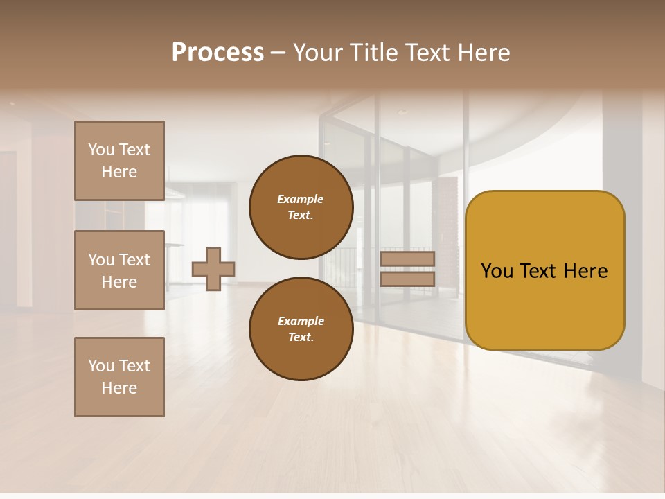 View Parquet Window PowerPoint Template