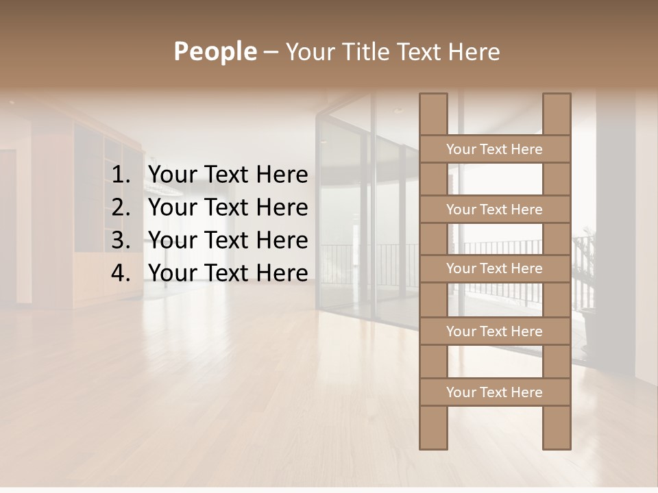 View Parquet Window PowerPoint Template