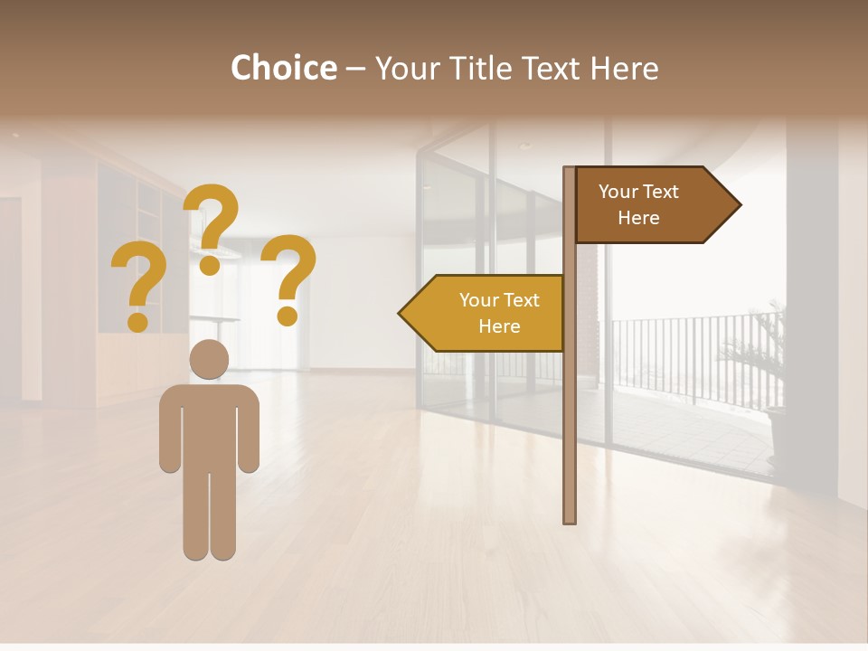 View Parquet Window PowerPoint Template