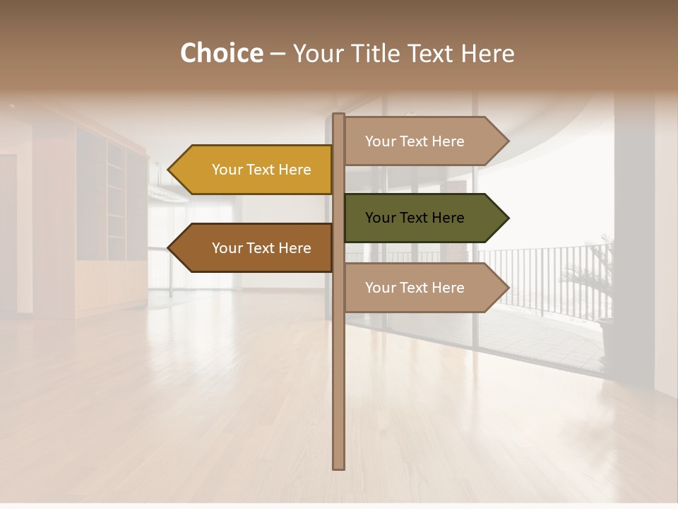 View Parquet Window PowerPoint Template