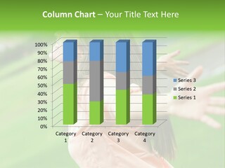 Beautiful Female Emotions PowerPoint Template