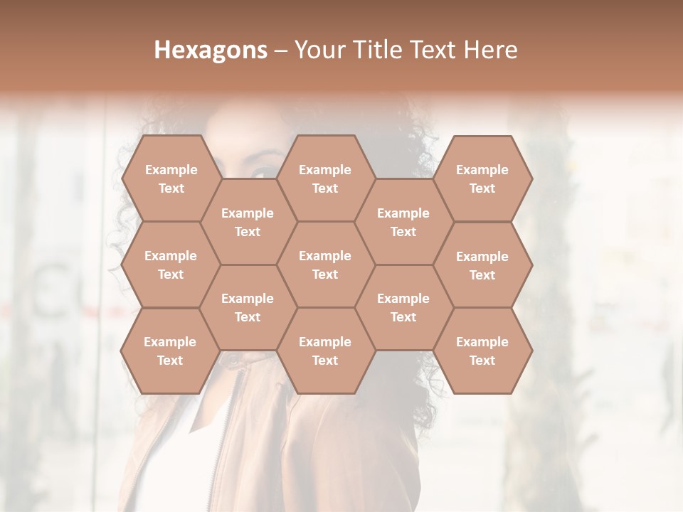 Portrait Black Ethnic PowerPoint Template