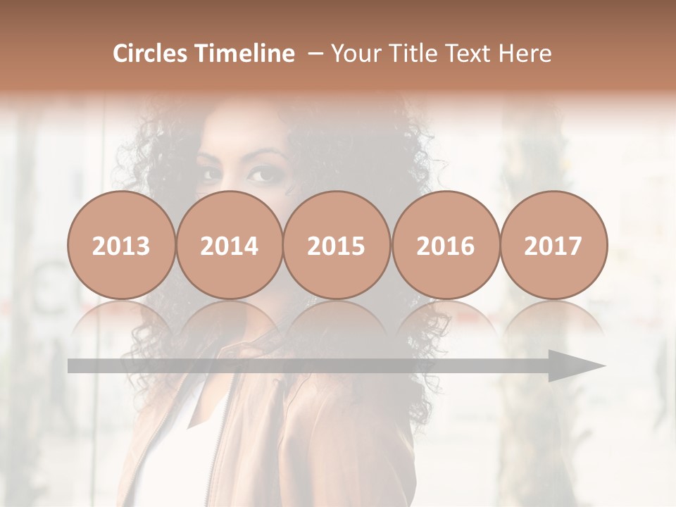 Portrait Black Ethnic PowerPoint Template