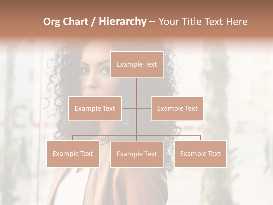 Portrait Black Ethnic PowerPoint Template