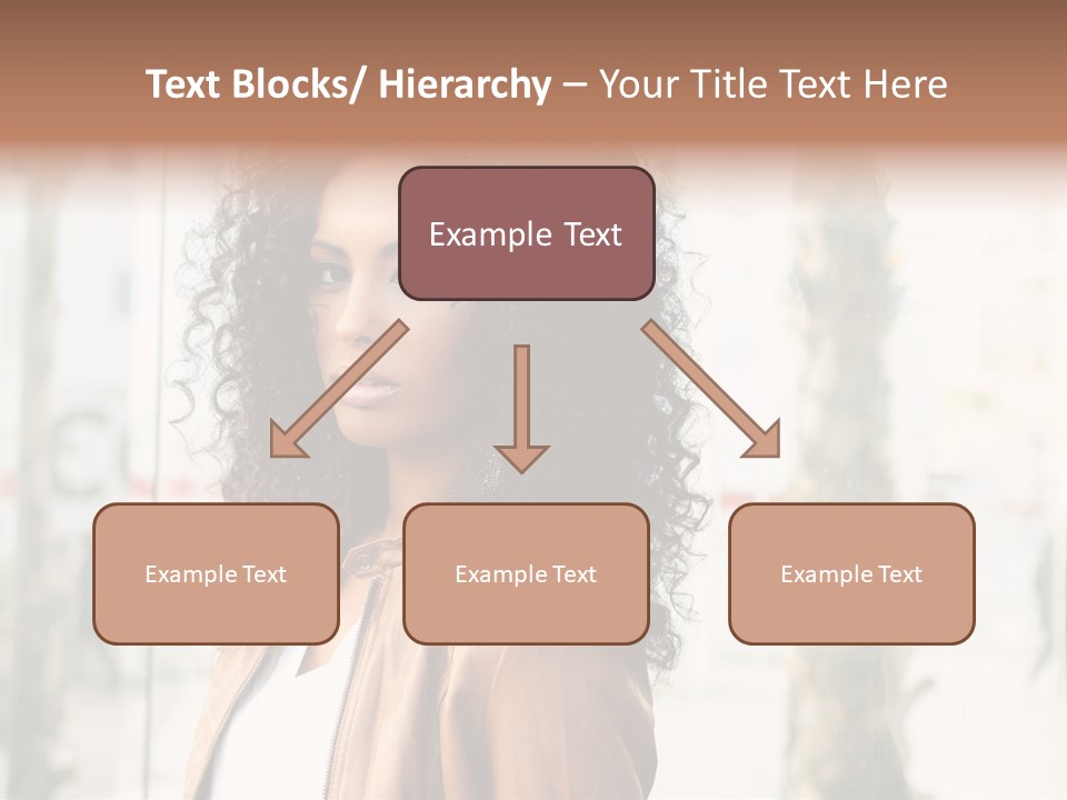 Portrait Black Ethnic PowerPoint Template