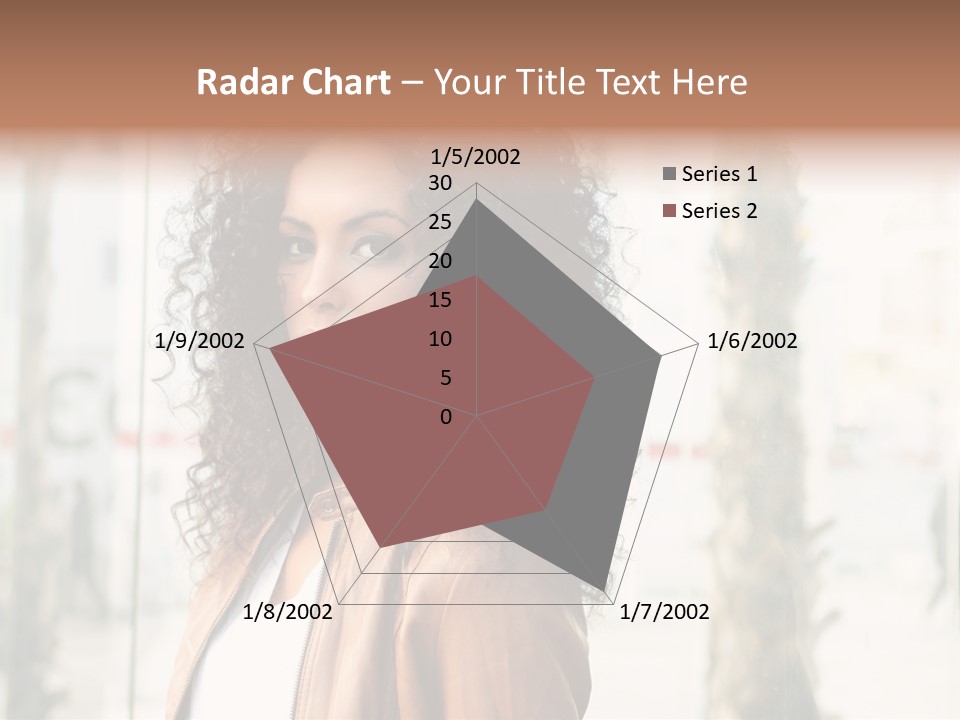 Portrait Black Ethnic PowerPoint Template