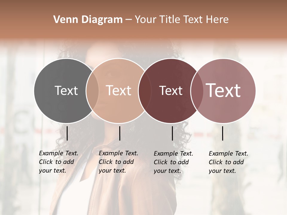 Portrait Black Ethnic PowerPoint Template