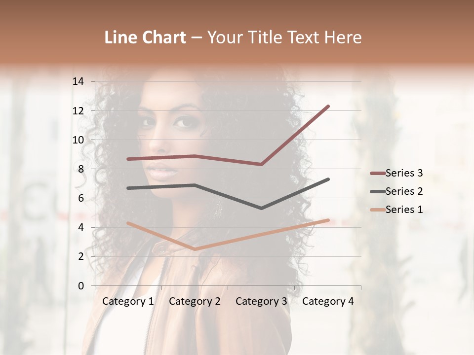 Portrait Black Ethnic PowerPoint Template