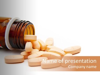 Foil Narcotic Health PowerPoint Template