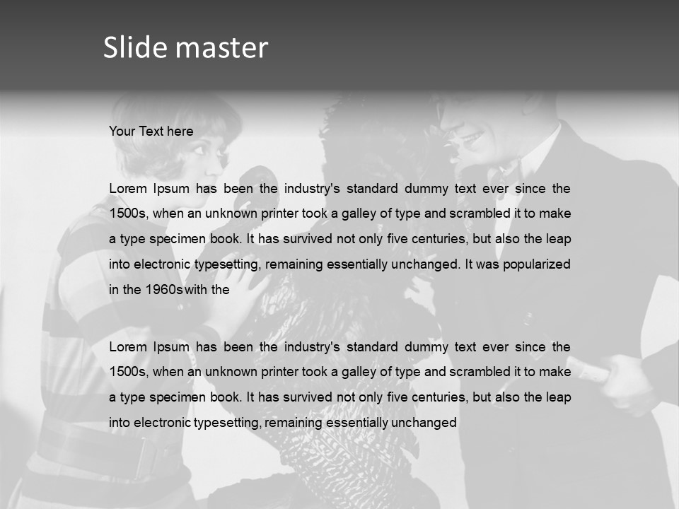 Guard Disagree Defiant PowerPoint Template