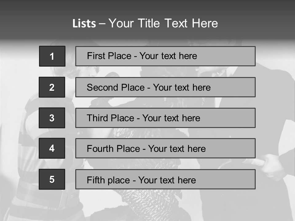 Guard Disagree Defiant PowerPoint Template