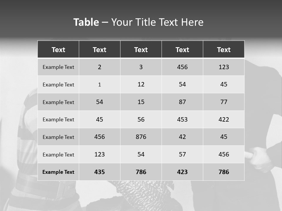 Guard Disagree Defiant PowerPoint Template