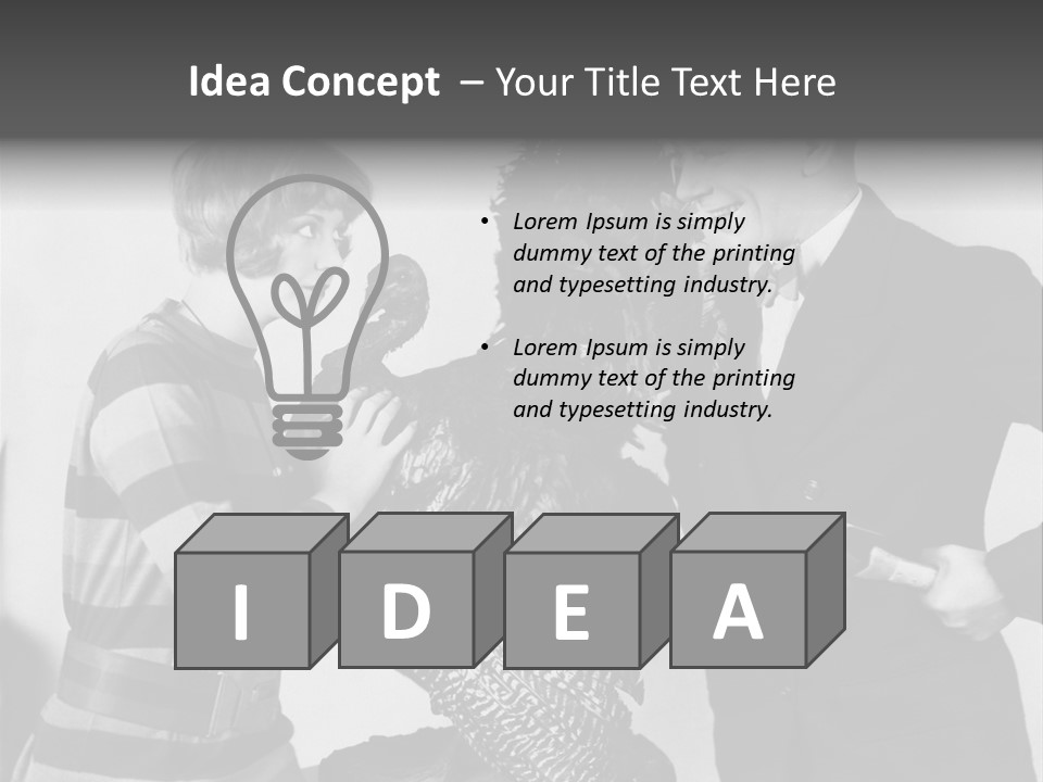 Guard Disagree Defiant PowerPoint Template