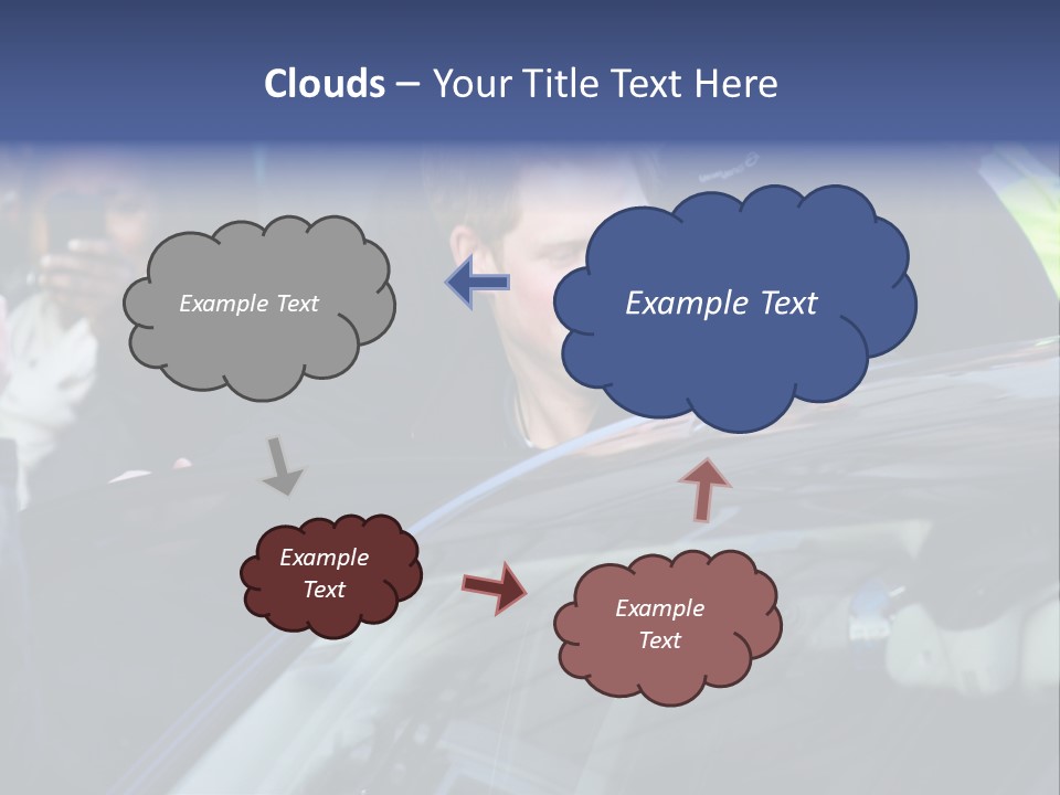 Japanese Leaves Natural PowerPoint Template