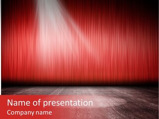 Shiny Wall Night PowerPoint Template