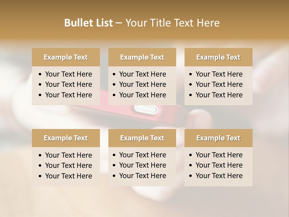 Sms Cell Cellphone PowerPoint Template