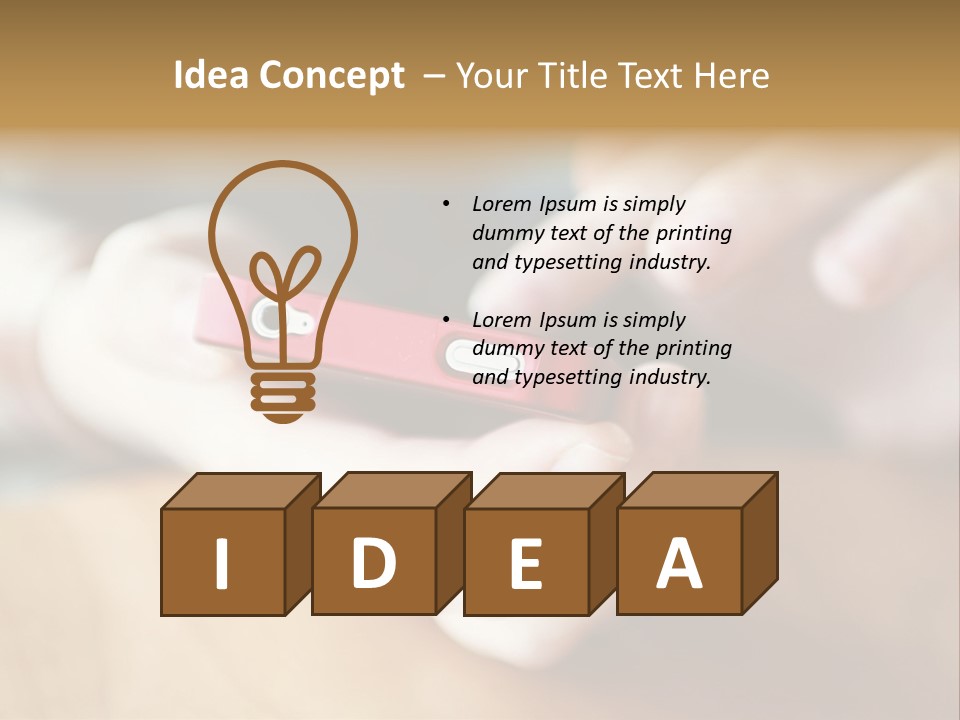 Sms Cell Cellphone PowerPoint Template