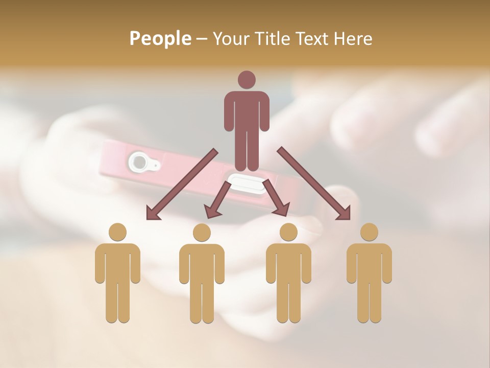 Sms Cell Cellphone PowerPoint Template