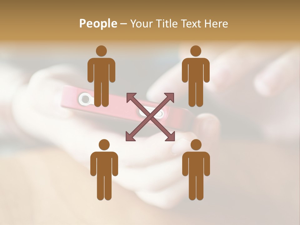 Sms Cell Cellphone PowerPoint Template