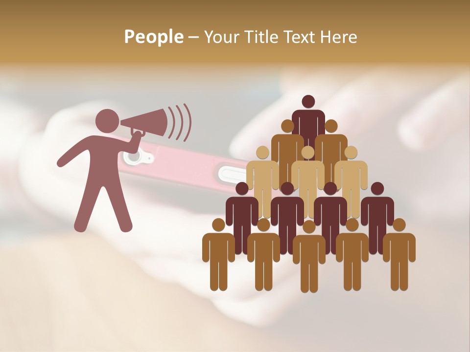 Sms Cell Cellphone PowerPoint Template