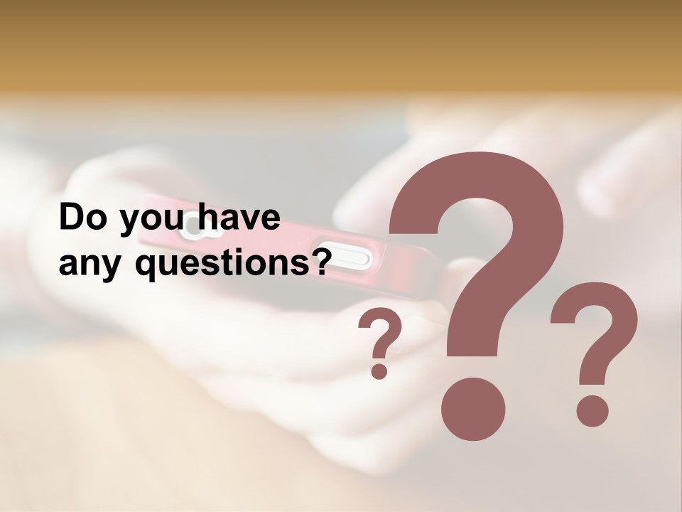 Sms Cell Cellphone PowerPoint Template