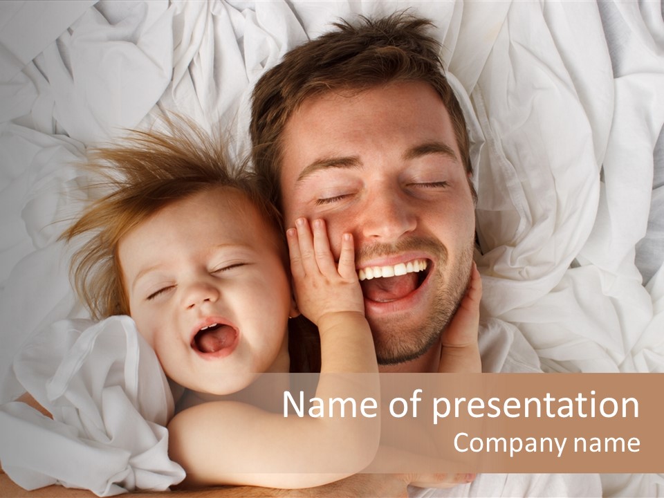 Kid Daughter Girl PowerPoint Template