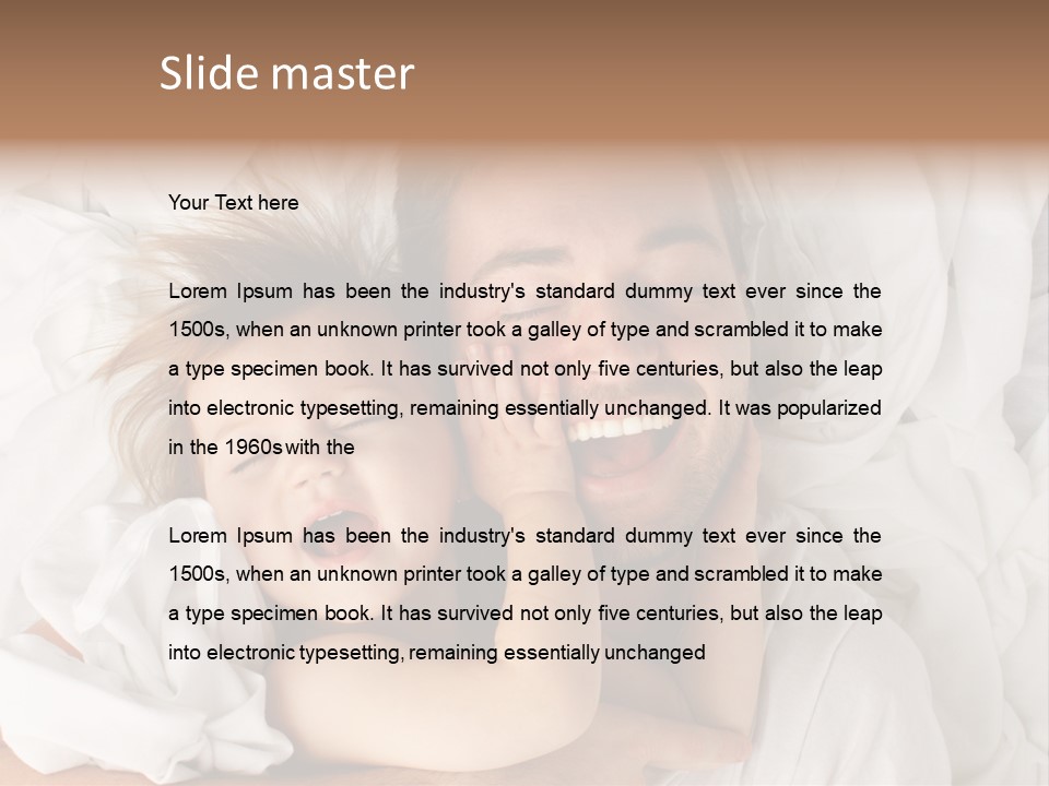 Kid Daughter Girl PowerPoint Template