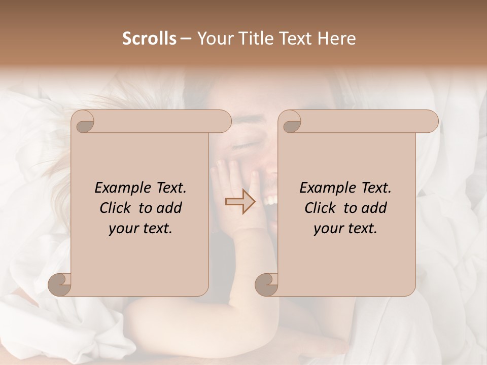 Kid Daughter Girl PowerPoint Template