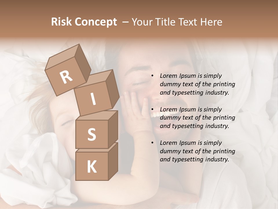 Kid Daughter Girl PowerPoint Template