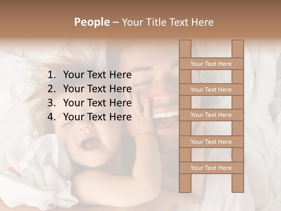 Kid Daughter Girl PowerPoint Template