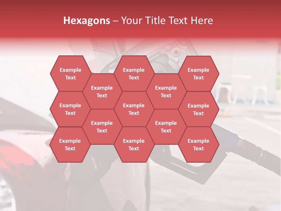 Pump Tank Oil PowerPoint Template