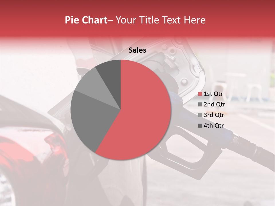 Pump Tank Oil PowerPoint Template