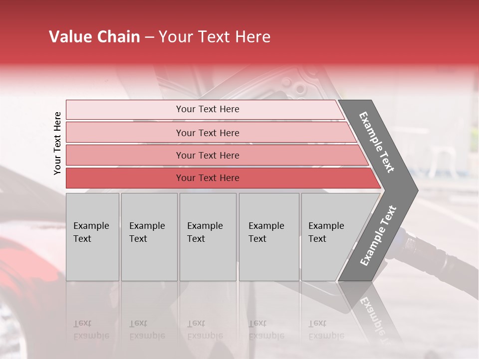 Pump Tank Oil PowerPoint Template