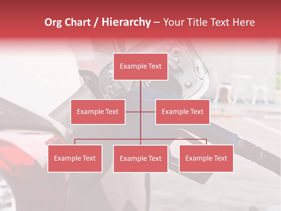 Pump Tank Oil PowerPoint Template