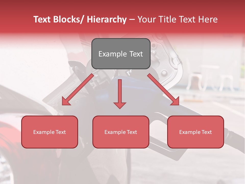 Pump Tank Oil PowerPoint Template