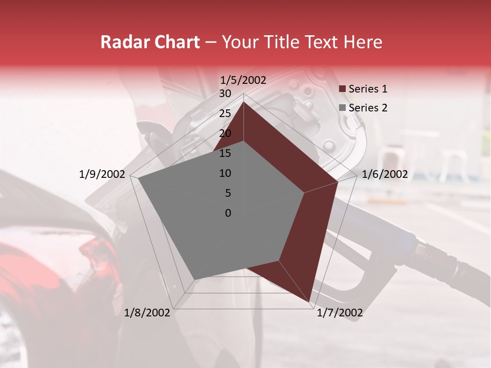 Pump Tank Oil PowerPoint Template