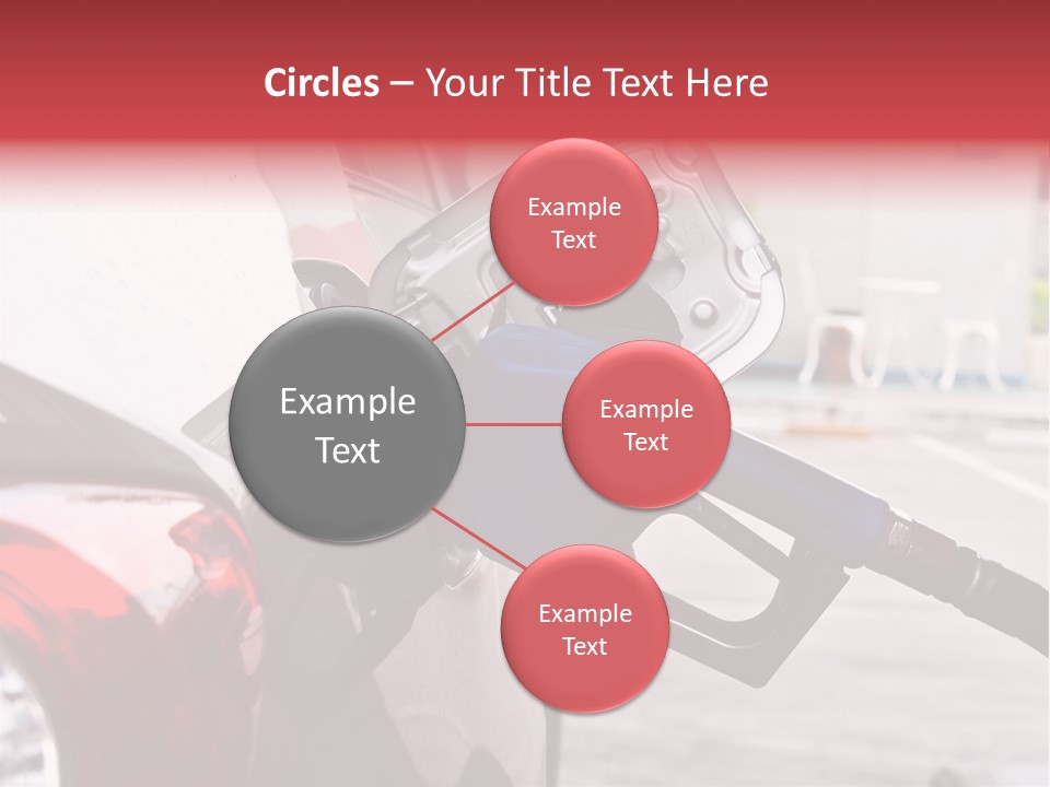 Pump Tank Oil PowerPoint Template