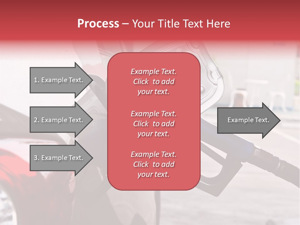 Pump Tank Oil PowerPoint Template