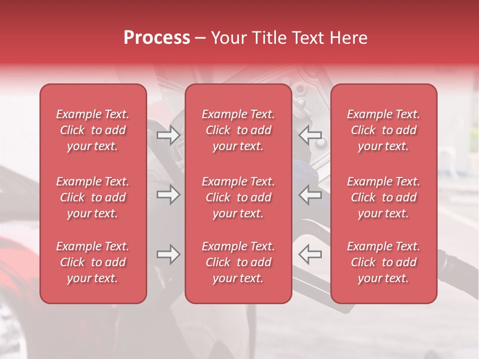 Pump Tank Oil PowerPoint Template