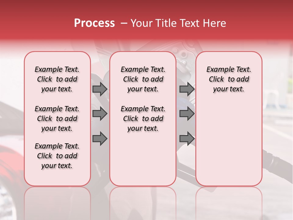 Pump Tank Oil PowerPoint Template
