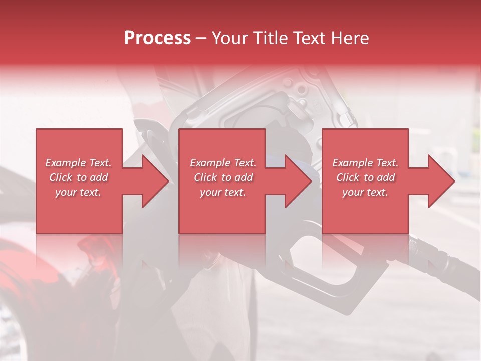 Pump Tank Oil PowerPoint Template