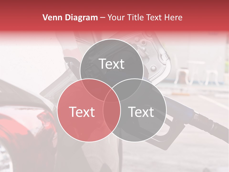 Pump Tank Oil PowerPoint Template