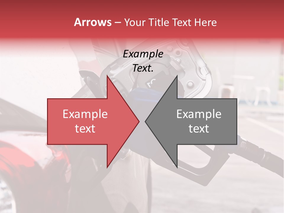 Pump Tank Oil PowerPoint Template