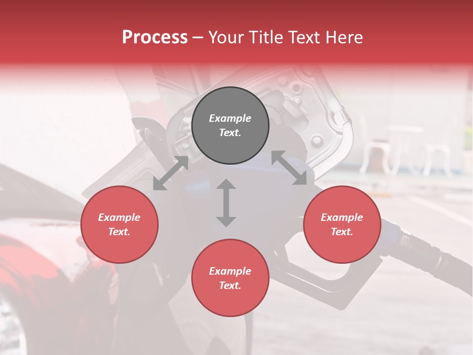 Pump Tank Oil PowerPoint Template