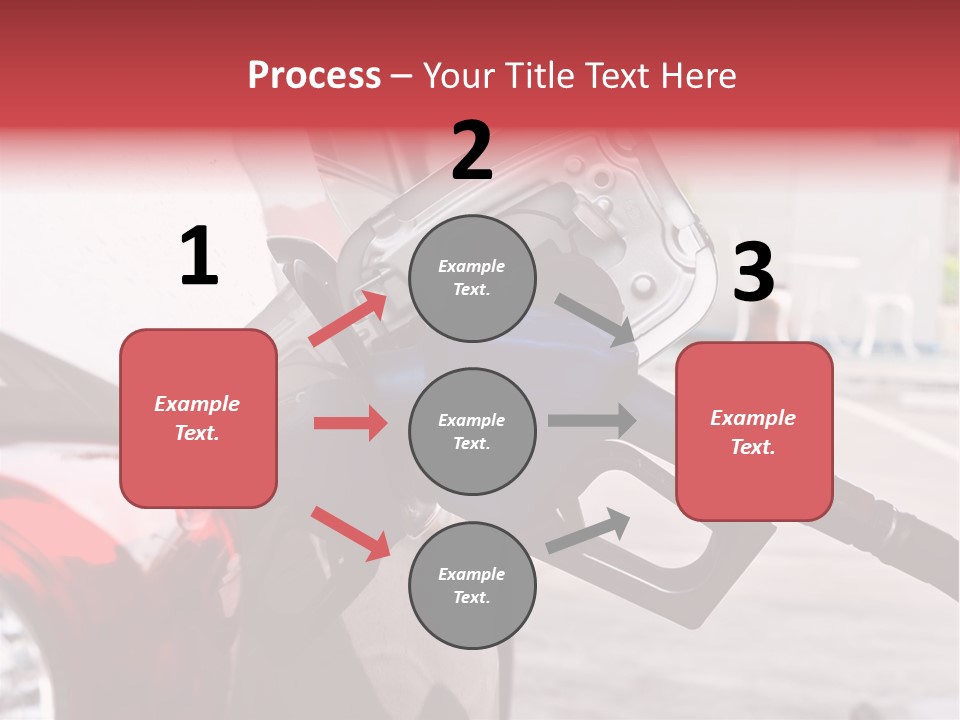 Pump Tank Oil PowerPoint Template
