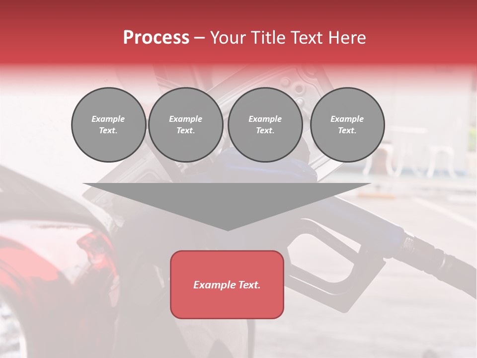 Pump Tank Oil PowerPoint Template