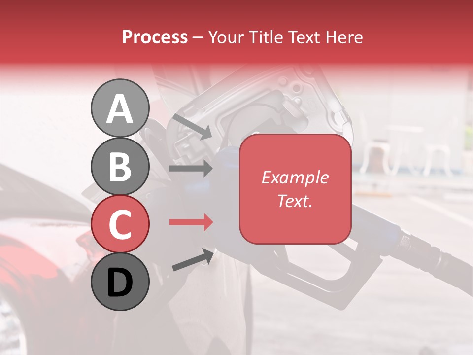 Pump Tank Oil PowerPoint Template