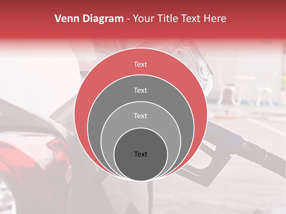 Pump Tank Oil PowerPoint Template